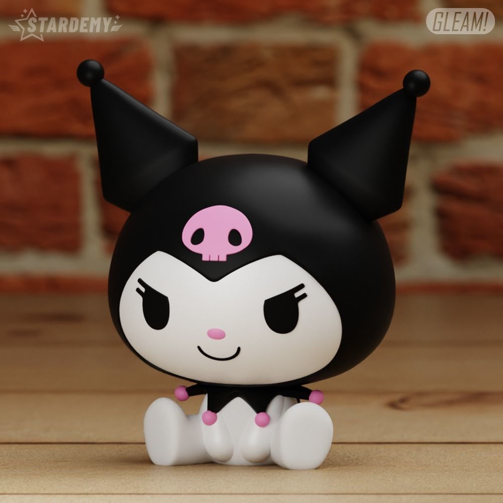 KUROMI HELLO KITTY 3 MODELS CUTE KAWAII SANRIO 3D print model_2