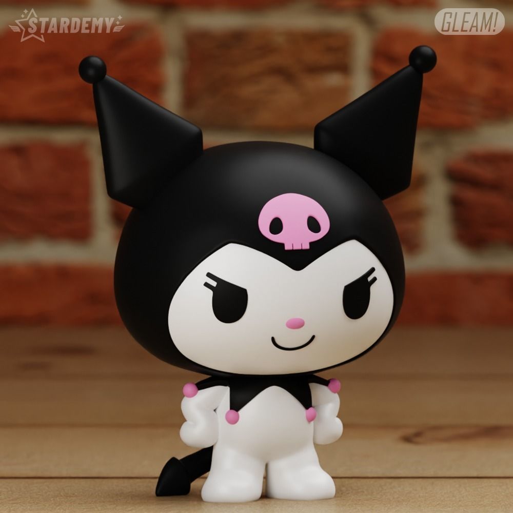 KUROMI HELLO KITTY 3 MODELS CUTE KAWAII SANRIO 3D print model_4