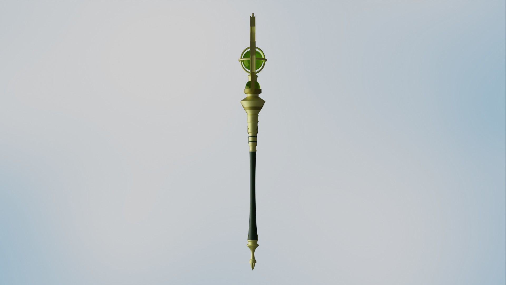 Fire Emblem - Light Priestess Micaiah staff 3D print model_2