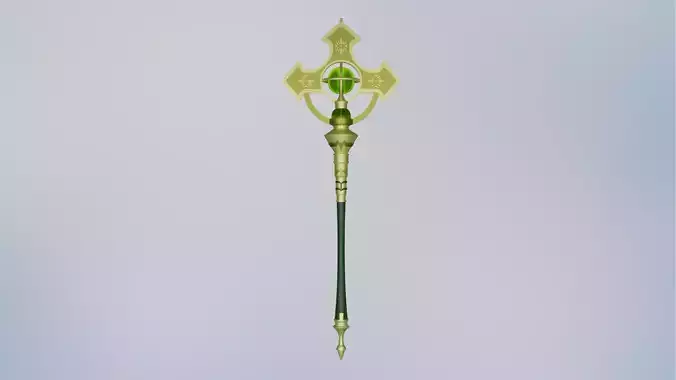Fire Emblem - Light Priestess Micaiah staff
