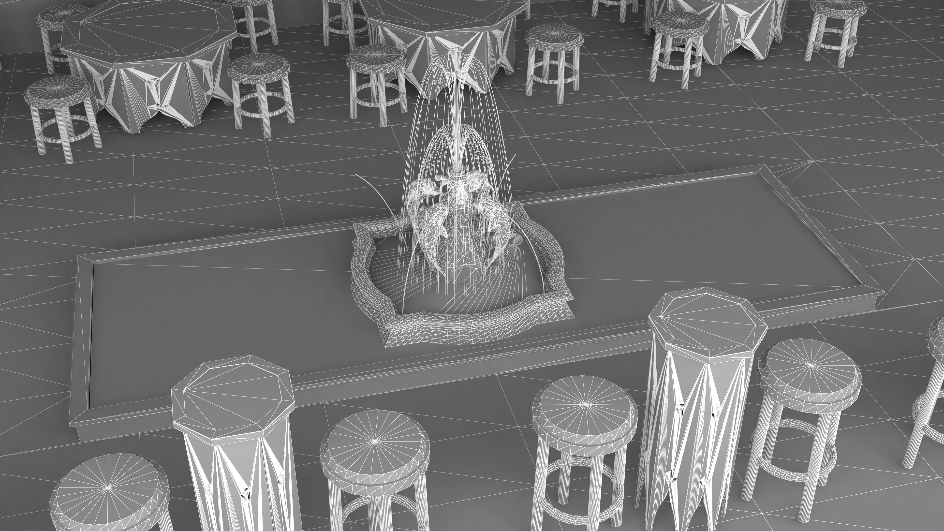 Ottoman Restaurant 4K 3D model_17