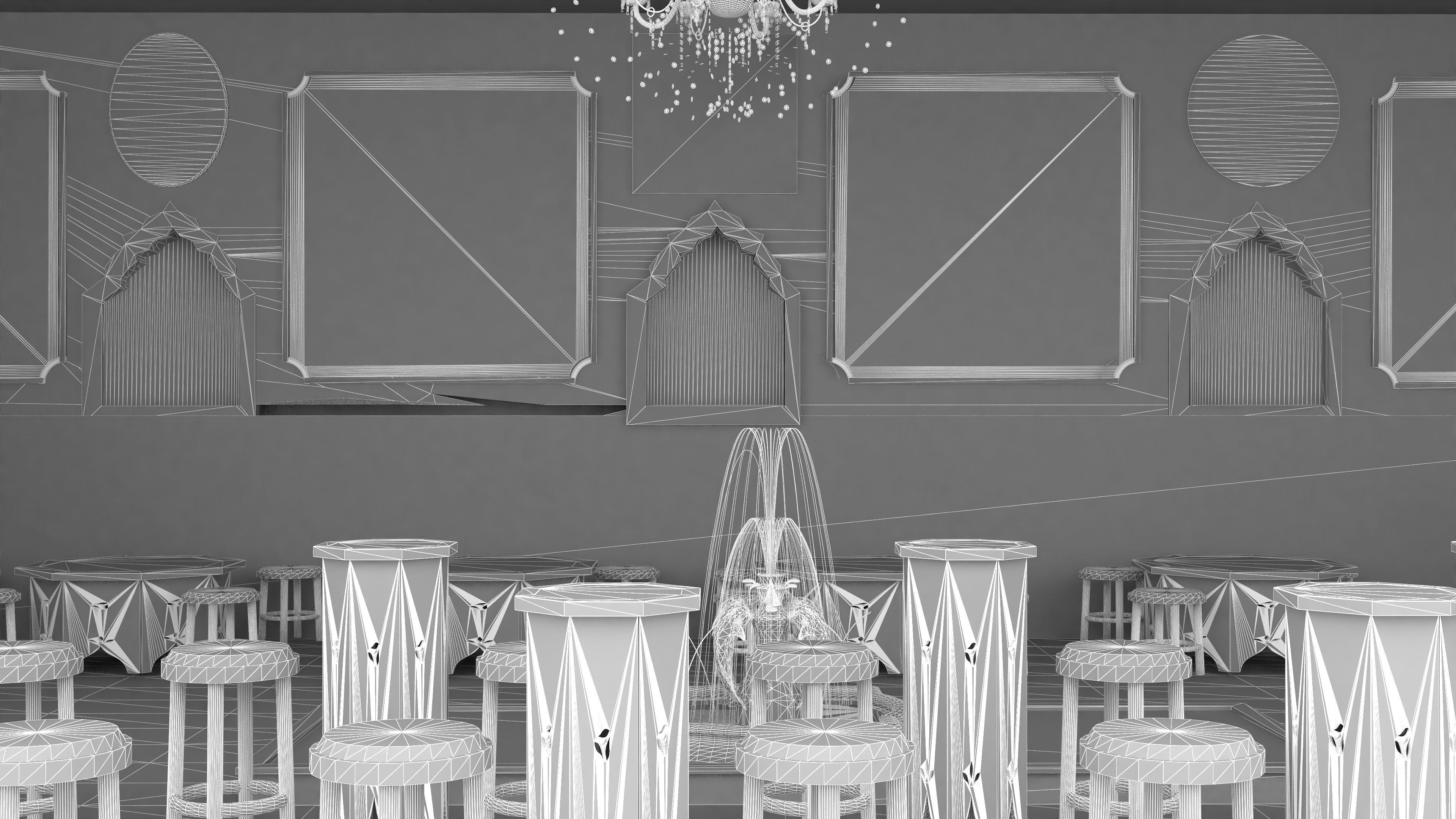 Ottoman Restaurant 4K 3D model_15