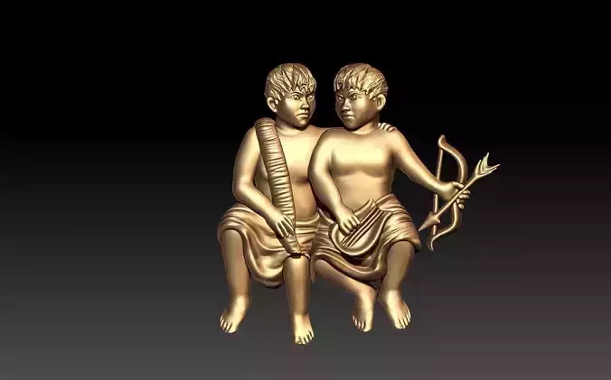 TWINS MODEL 3D print model