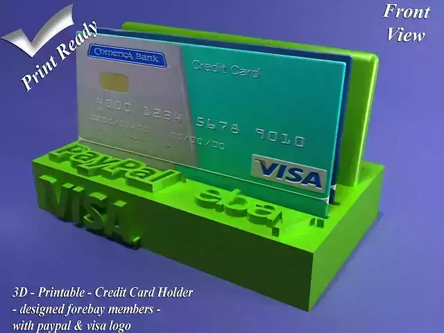 Credit Card Holder 3D print model