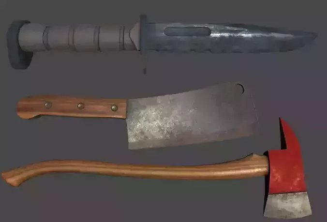 Melee Weapon Pack 14 weapons