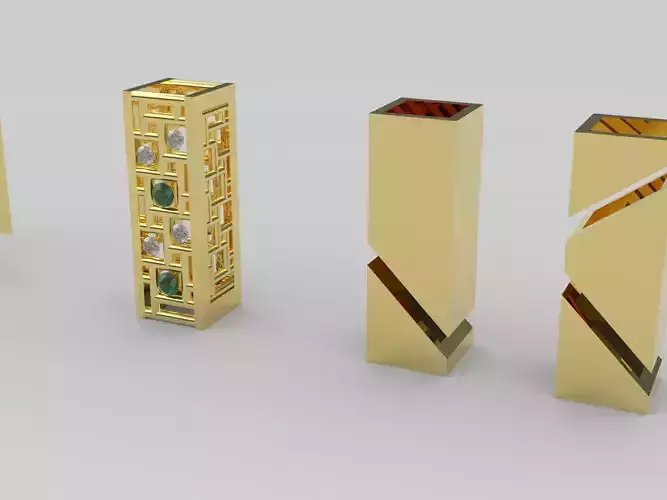 pendientes de mujer 3D print model
