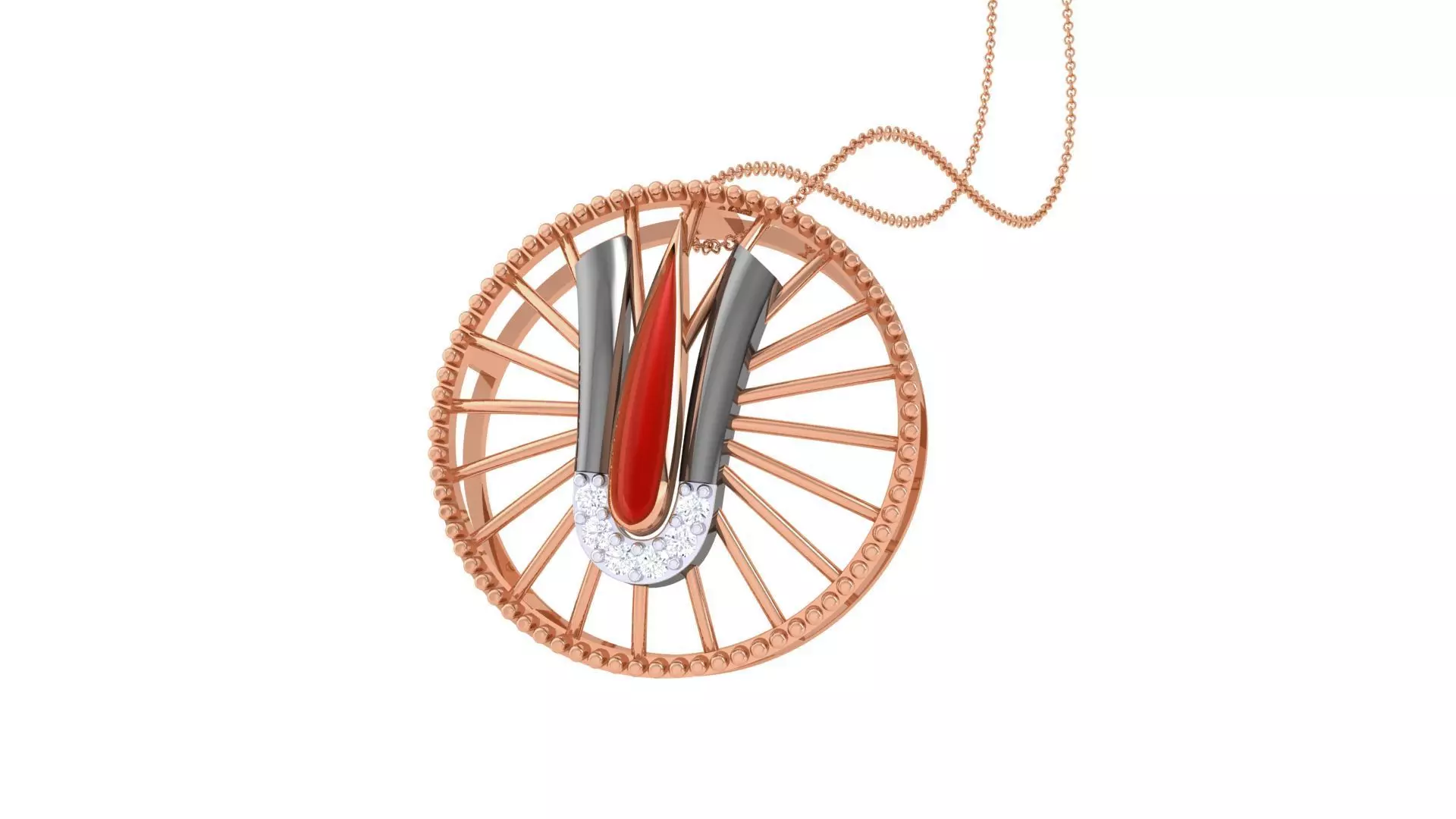 Tirupati Balaji Spiritual Pendant 3D print model_0