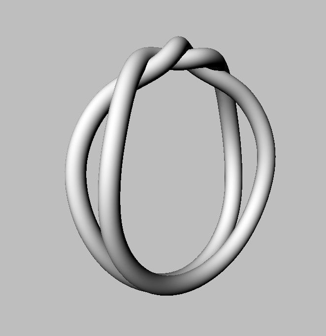 Knot Ring 3D print model_21