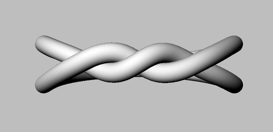 Knot Ring 3D print model_19