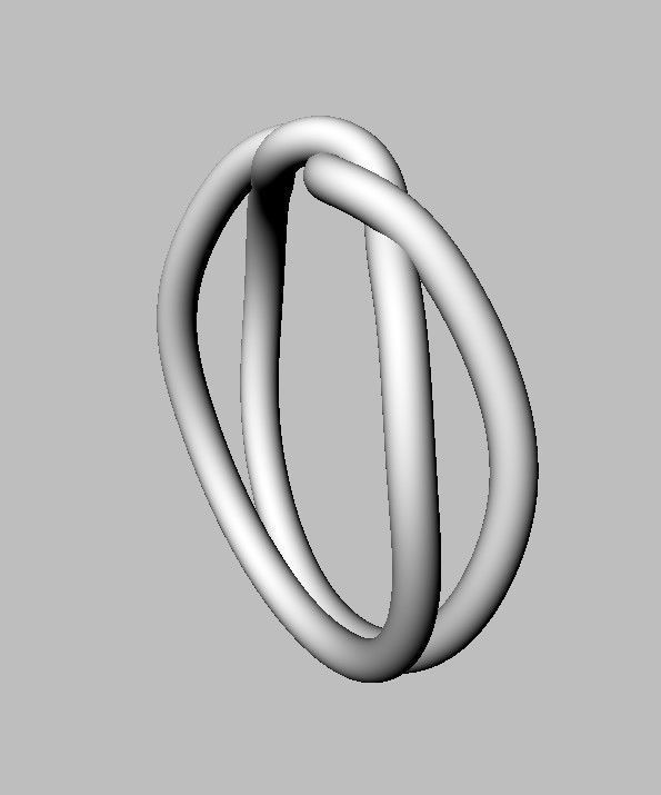 Knot Ring 3D print model_20