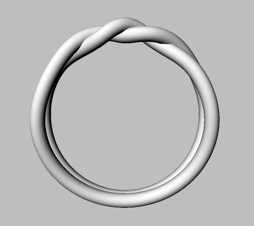 Knot Ring 3D print model_18