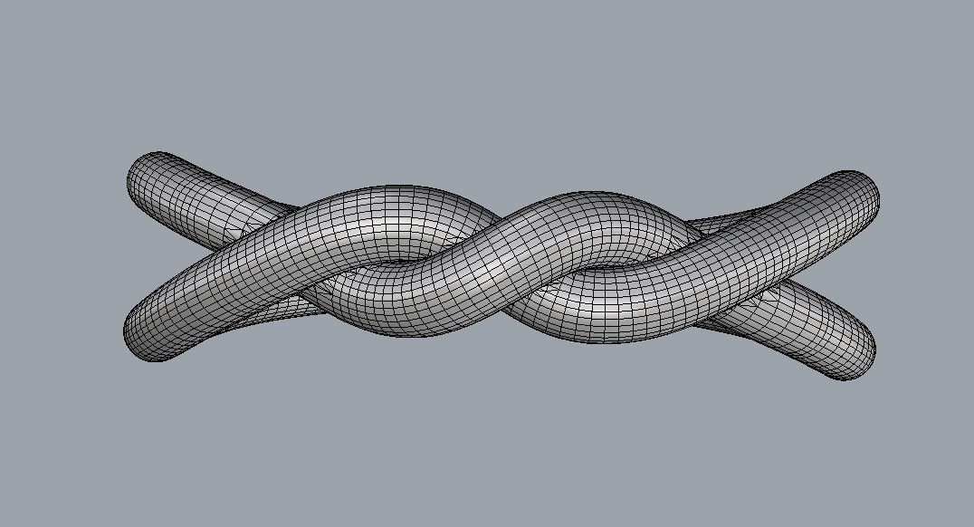 Knot Ring 3D print model_15