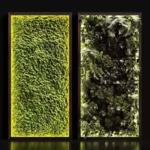 Phytowalls collection 3D model