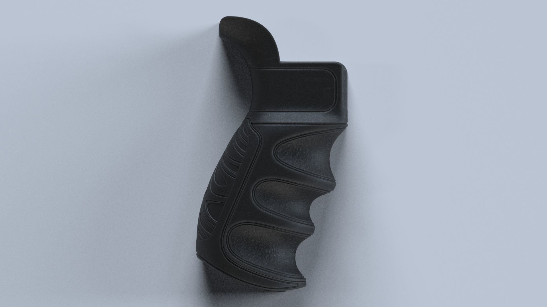Pistol grip AR-15 - High-poly 3D model_2