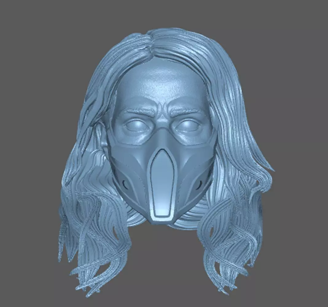 DC SPOILER STEPHANIE BROWN BATMAN HEADSCULPT 3D print model