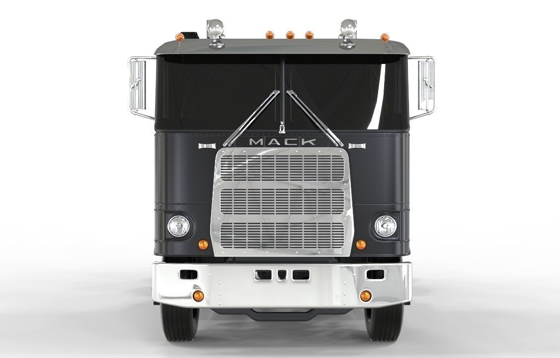 1979 cruiseliner truck 3D model_3