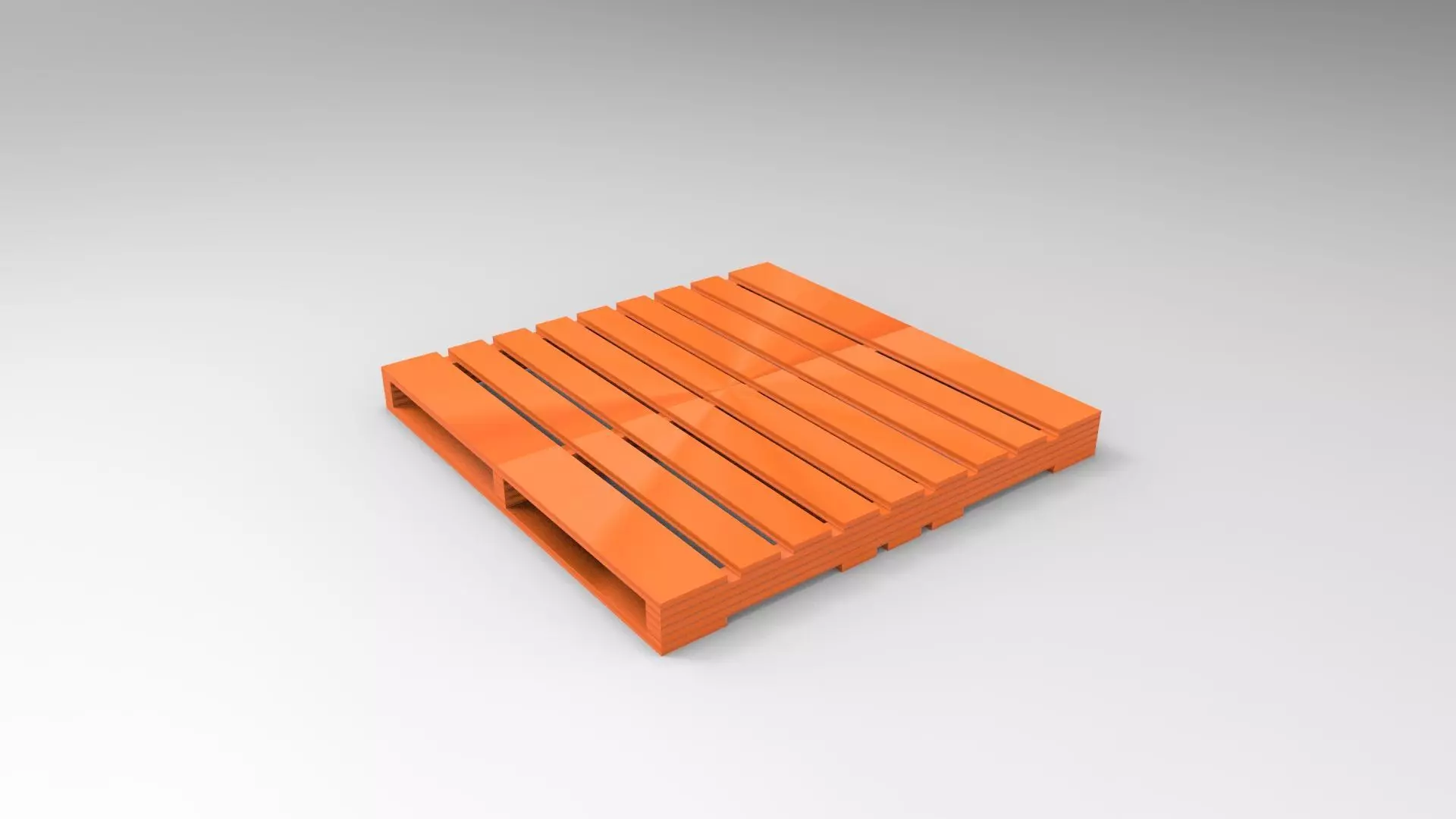 Pallet 3D print model_0
