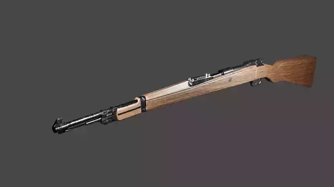 KAR98K  LOW POLY