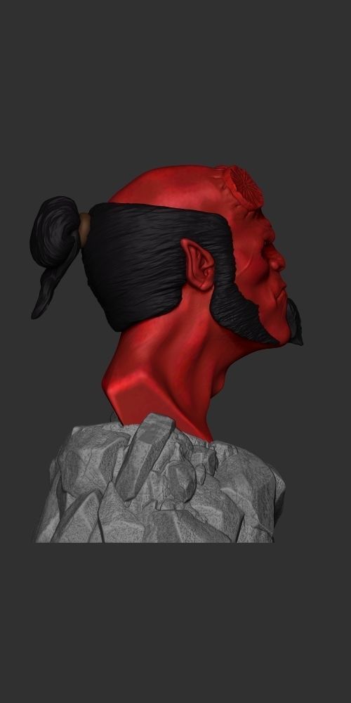 Hell Boy Free 3D print model_2