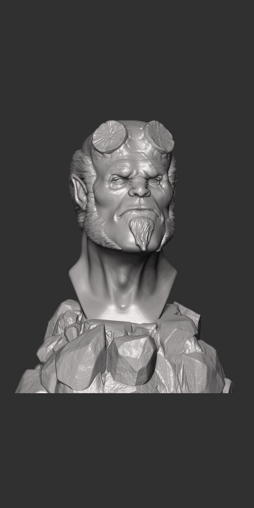 Hell Boy Free 3D print model_4