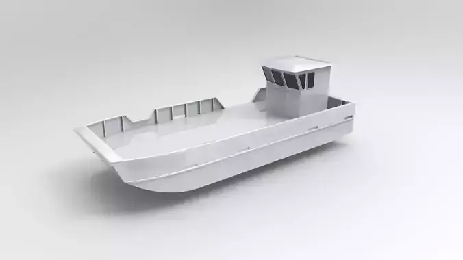 river boat  3D print model