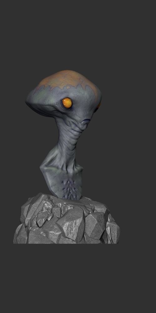 Extraterrestre Free 3D print model_4