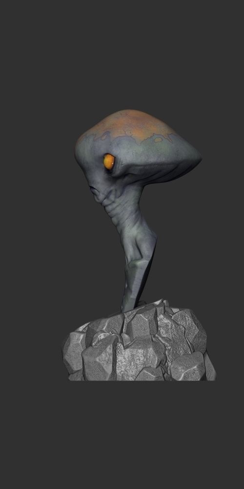 Extraterrestre Free 3D print model_2