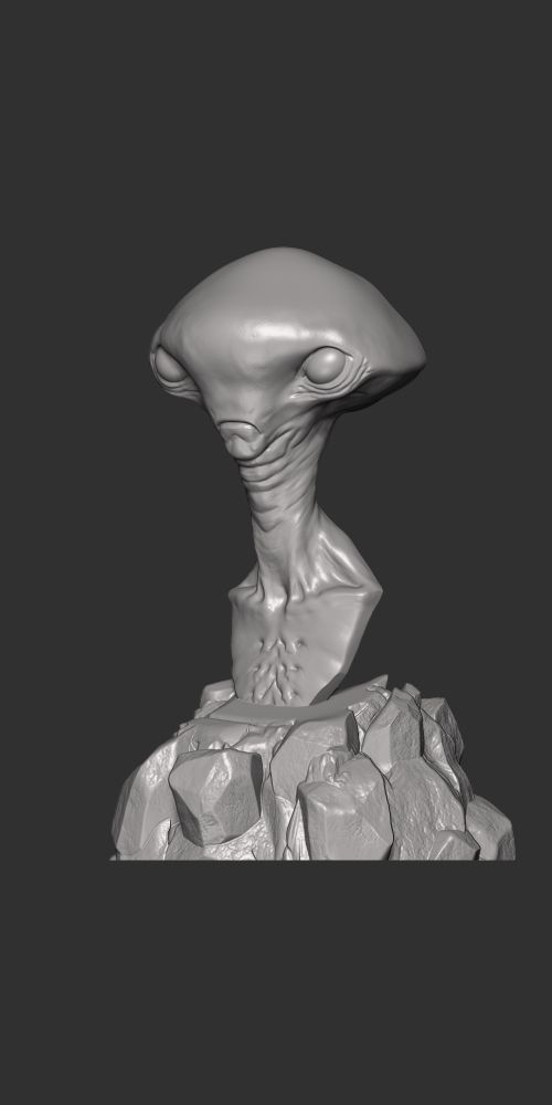 Extraterrestre Free 3D print model_6