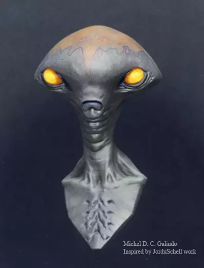 Extraterrestre Free 3D print model_0