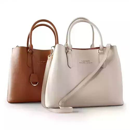 Ralph Lauren leather tote handbag