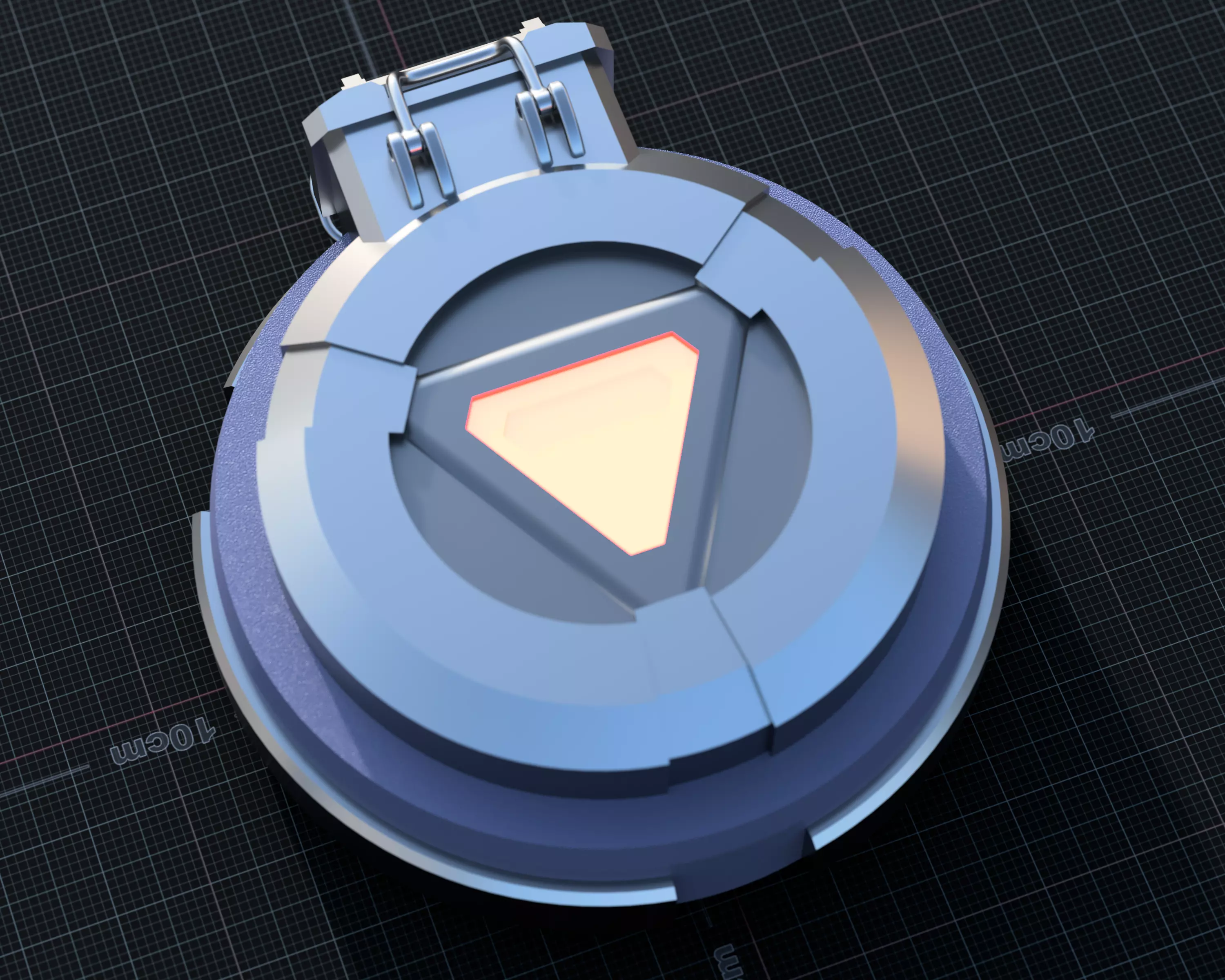 Halo Infinite- Inspired Overshield for 3D Printing 3D print model