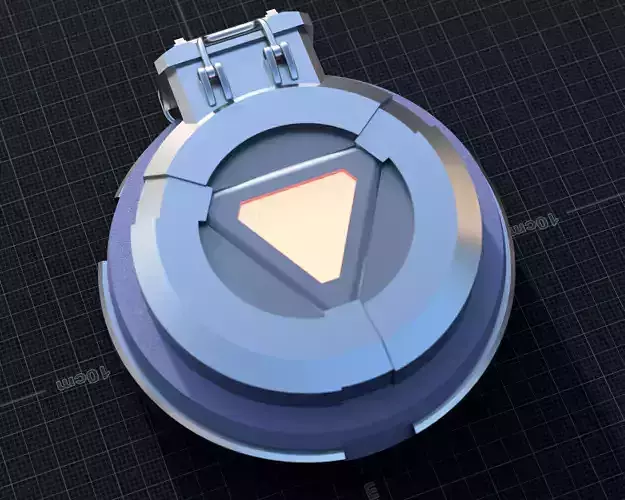 Halo Infinite- Inspired Overshield for 3D Printing