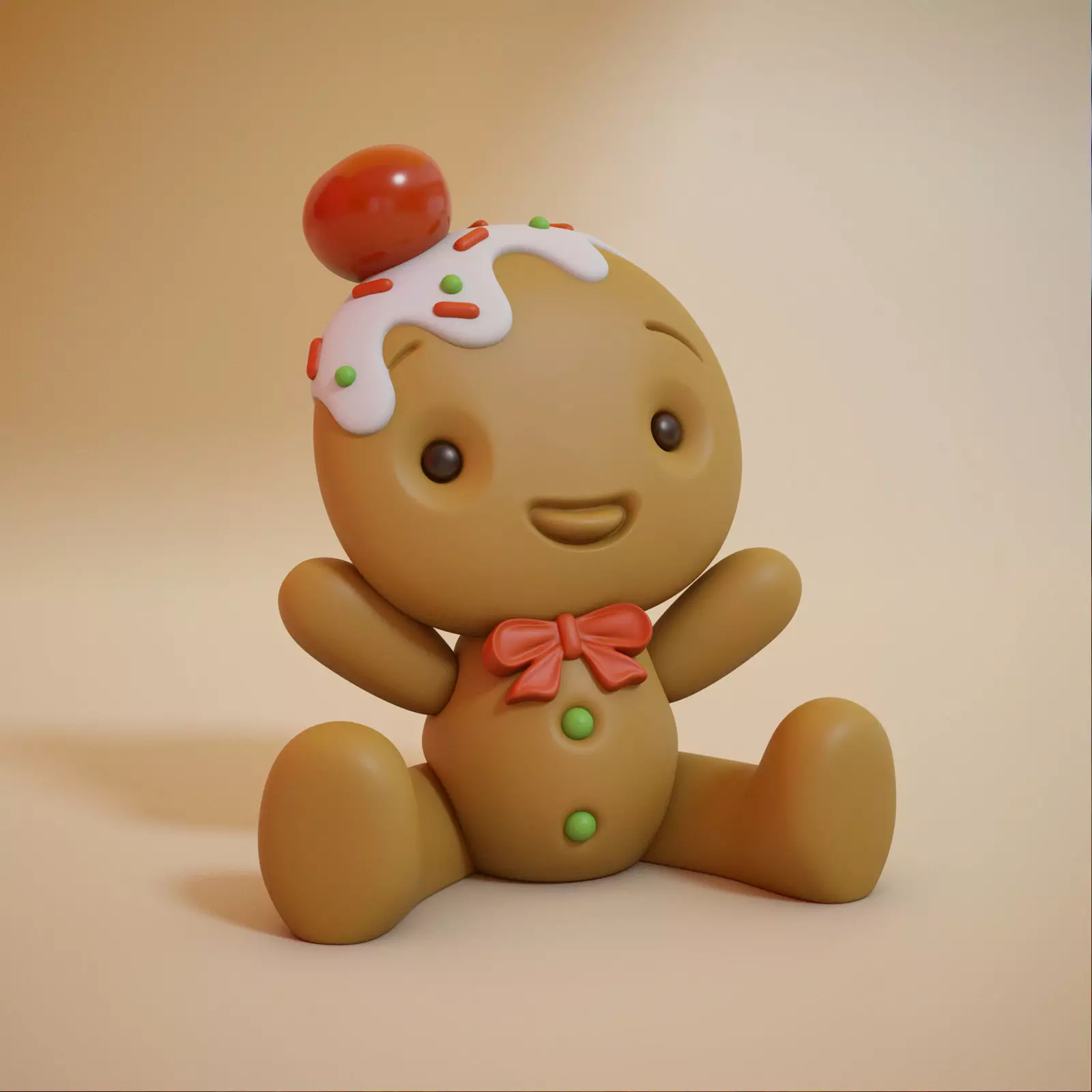 BABY COOKIE 3D print model_0