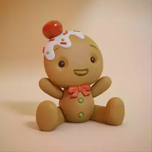 BABY COOKIE 3D print model