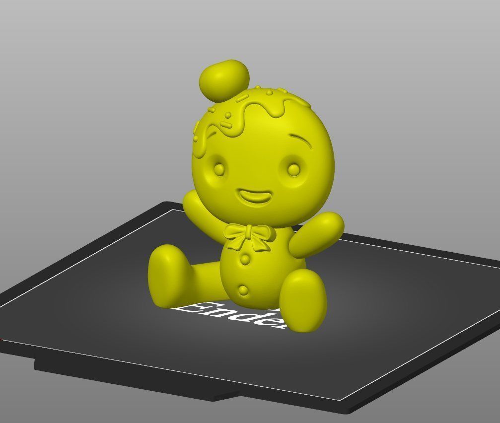 BABY COOKIE 3D print model_10