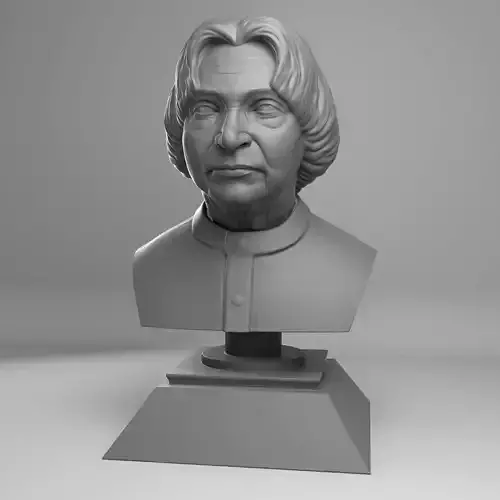 APJ Abdul Kalam Azaad Bust 3D print model