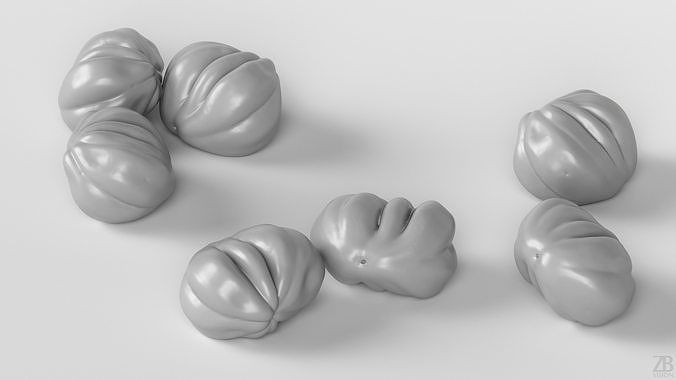 Tomato 3D model 4