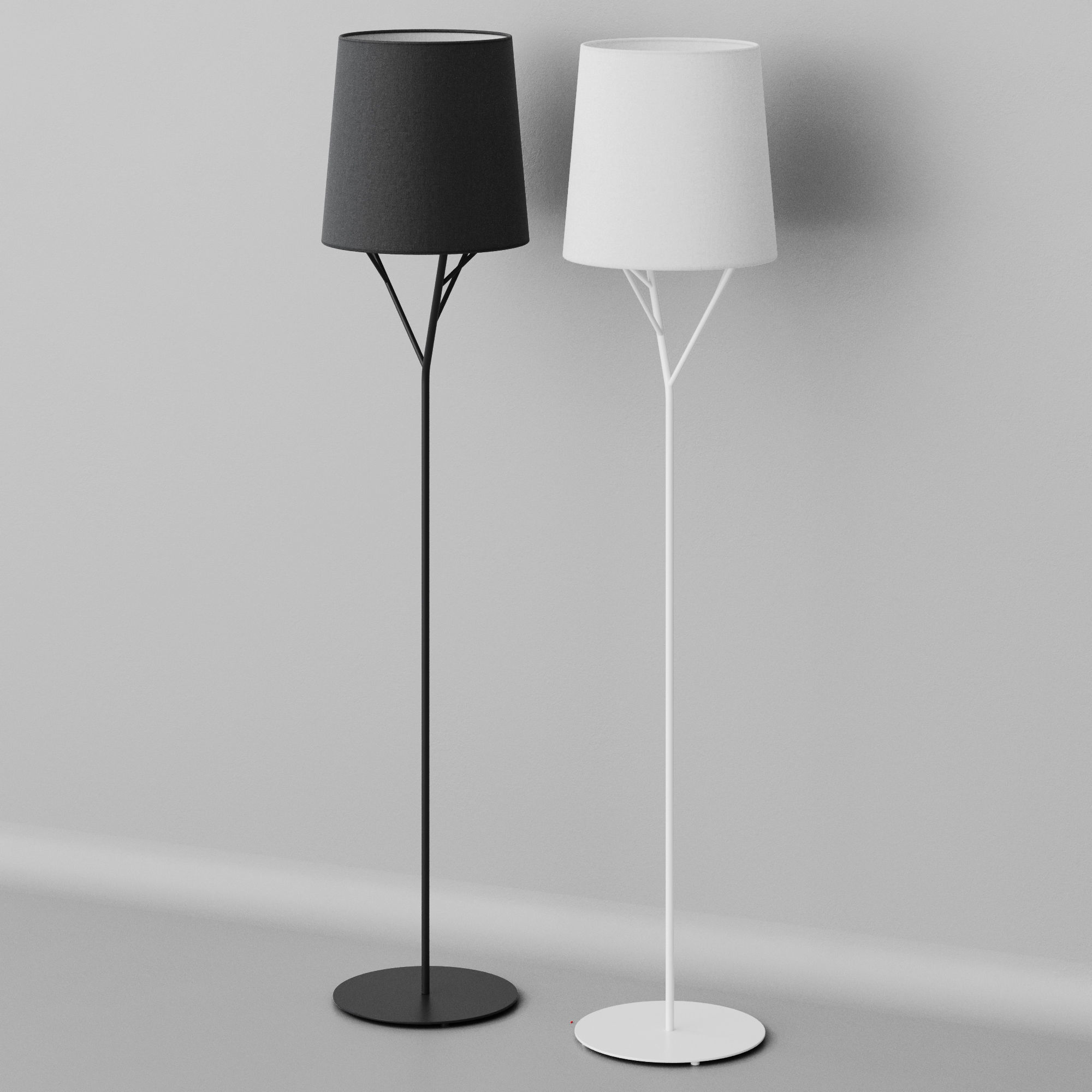 Floor lamp Faro Barcelona TREE 3D model_12