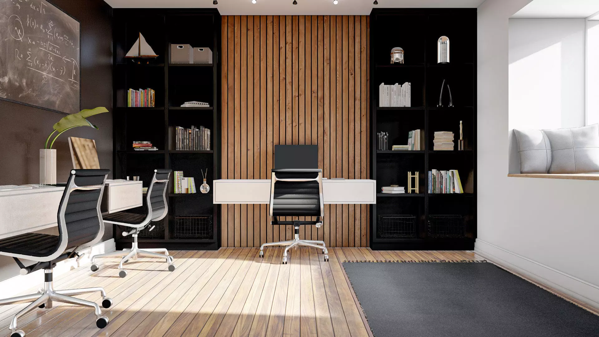 Tyler Study Room 3D model