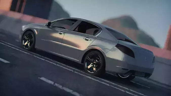 PEUGEOT 508 3D model 3D model