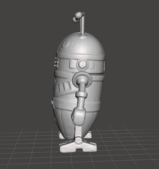 AIRGAM BOYS SPACE ROBOT VINTAGE FIGURE TOY 80s 3D PRINT 3D print model_1