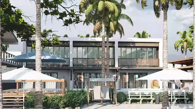 Modern Native Beach house