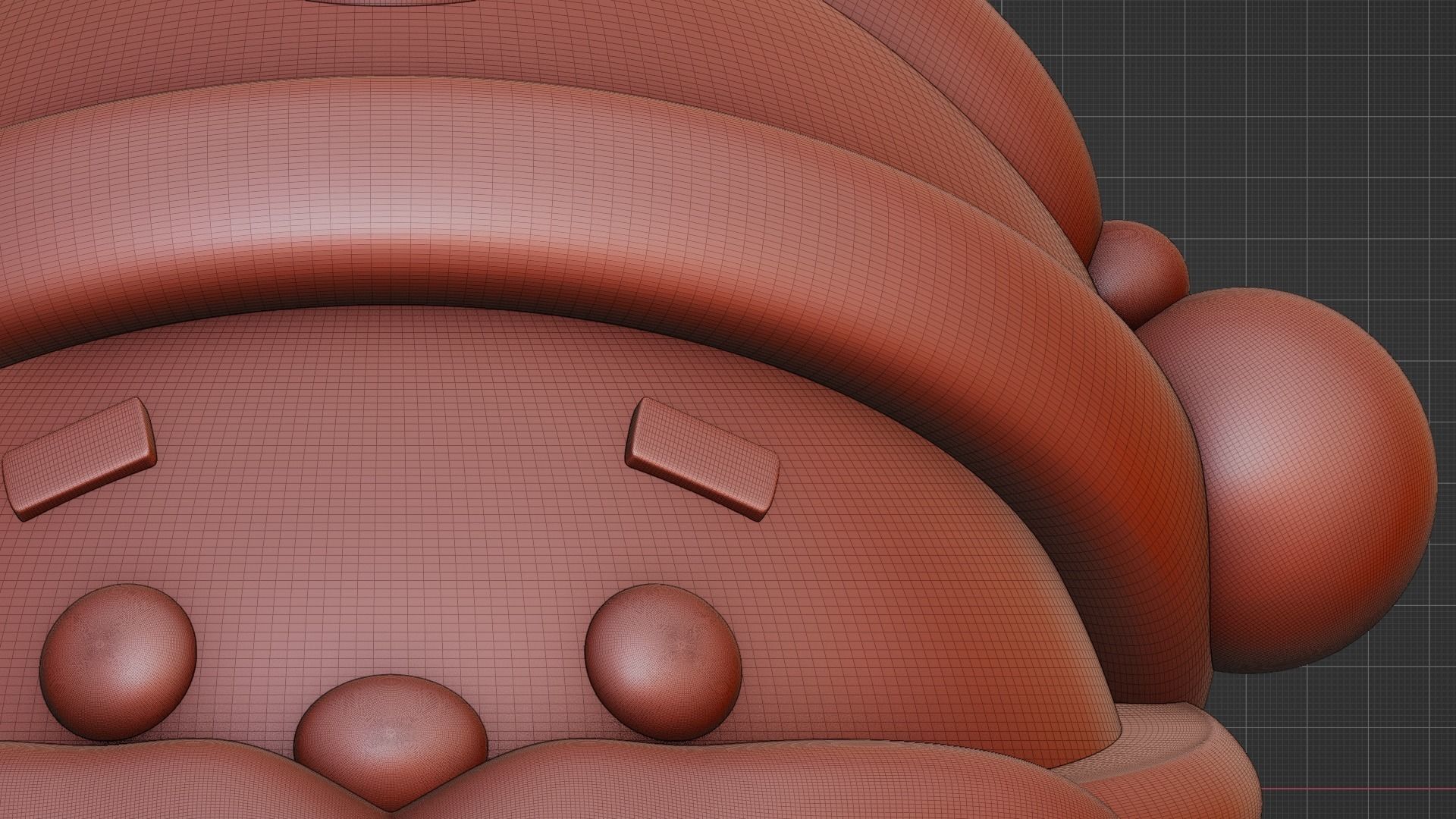 Santa Claus Sphere 3D print model_3