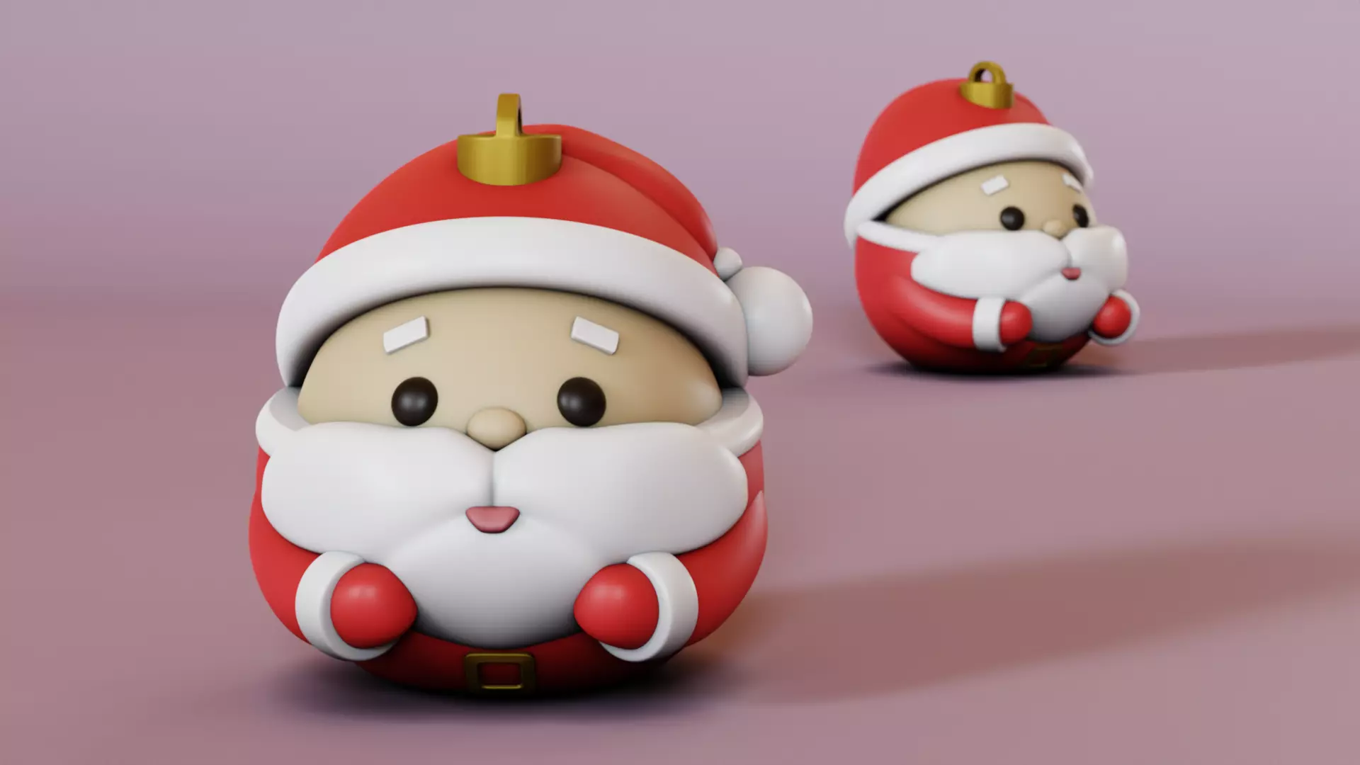 Santa Claus Sphere 3D print model_0