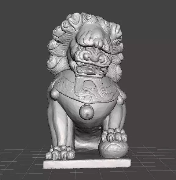 CHINESE LION DOG GUARDIAN STATUE FIGURE FOO DOG MODEL 3DPRINT 3D print model
