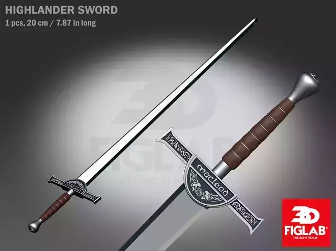 MACLEOD SWORD 3D model