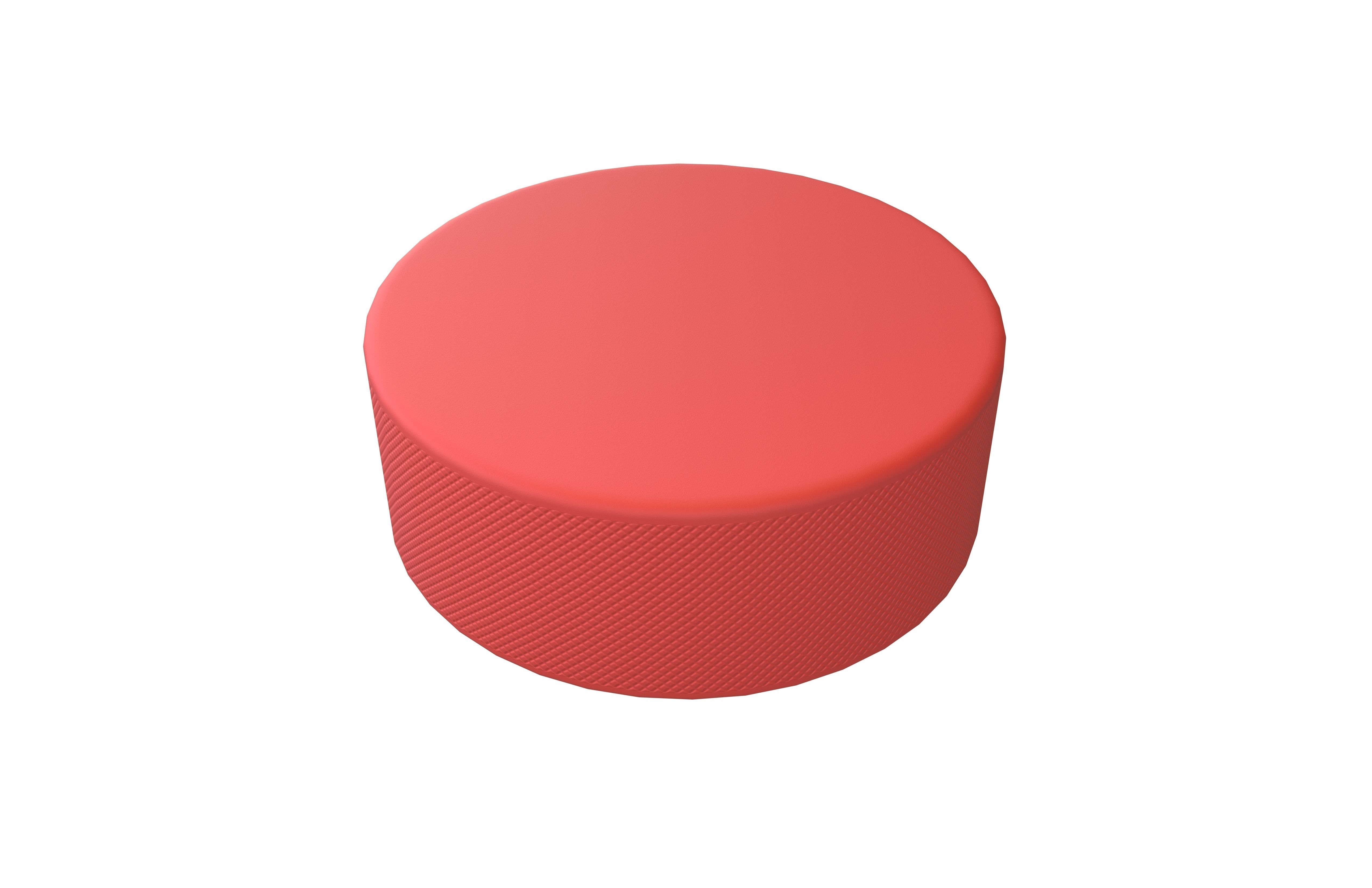 Ice Hockey Puck v1 005 Low-poly 3D model_2
