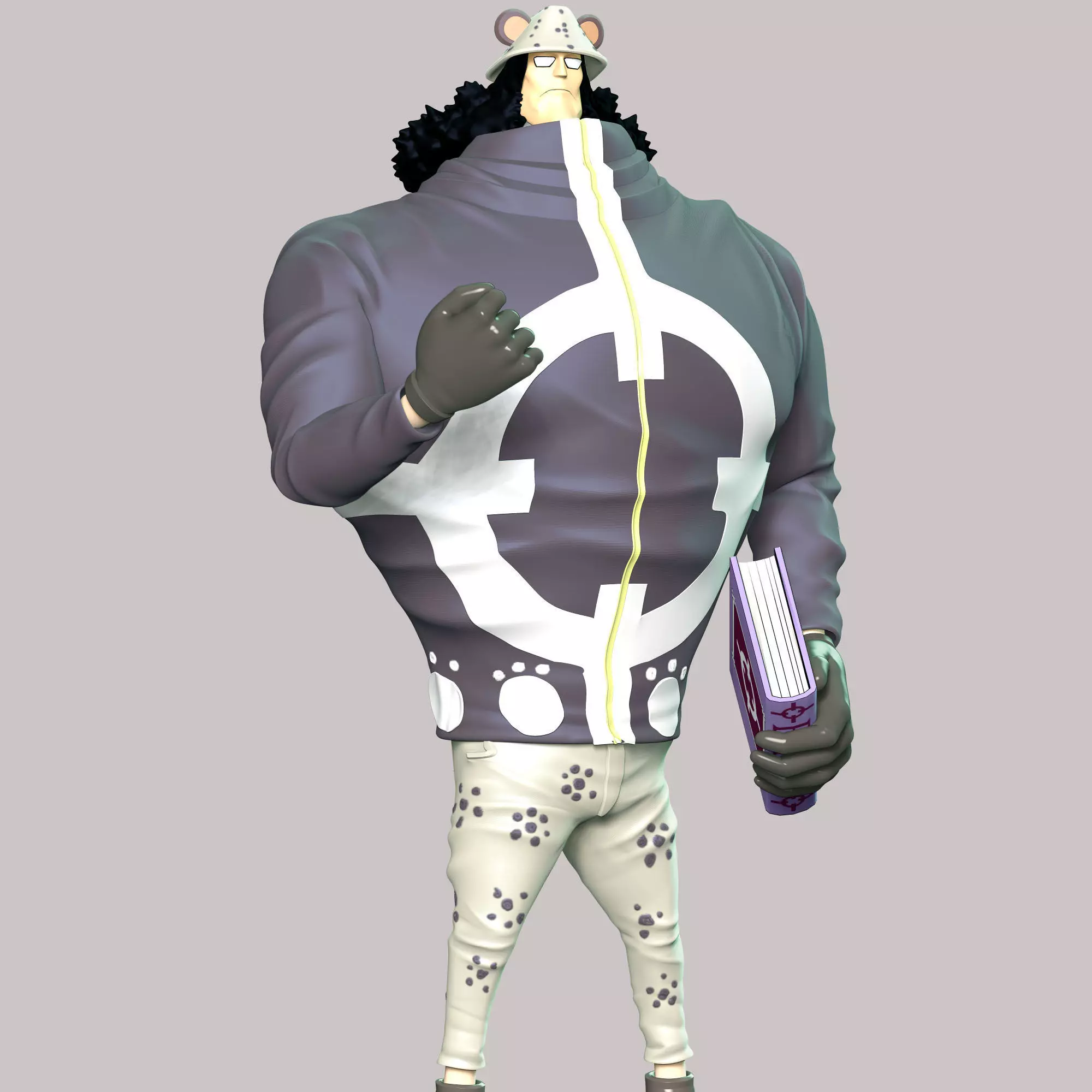 One Piece - Bartholomew Kuma 3D print model