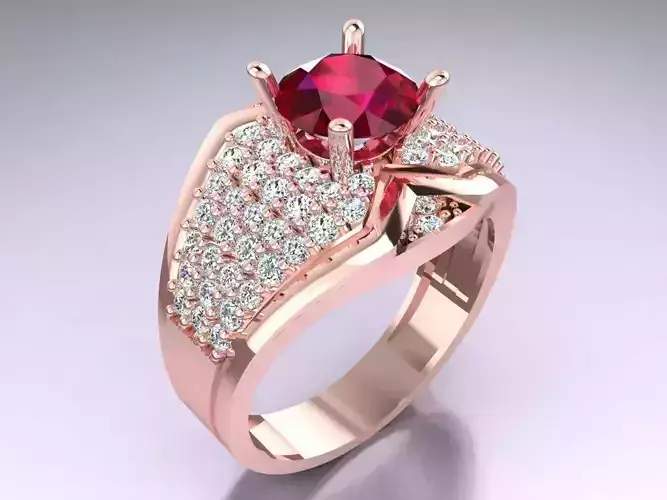 Diamond Ring - Womens Rings - GN133