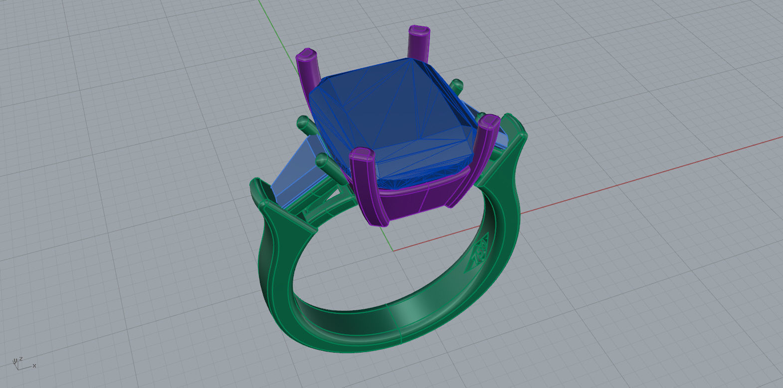 Graff Ring 3D print model_4